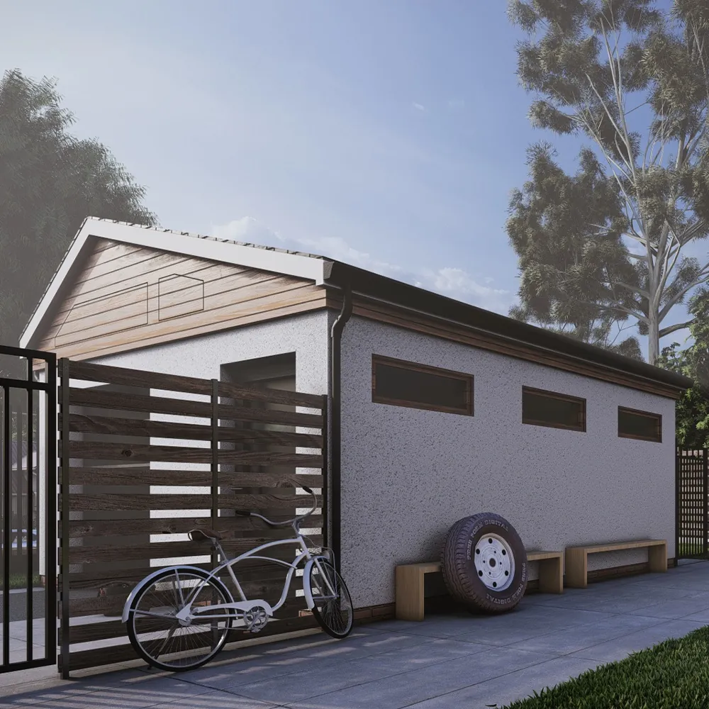 Detached garage home extension proposal